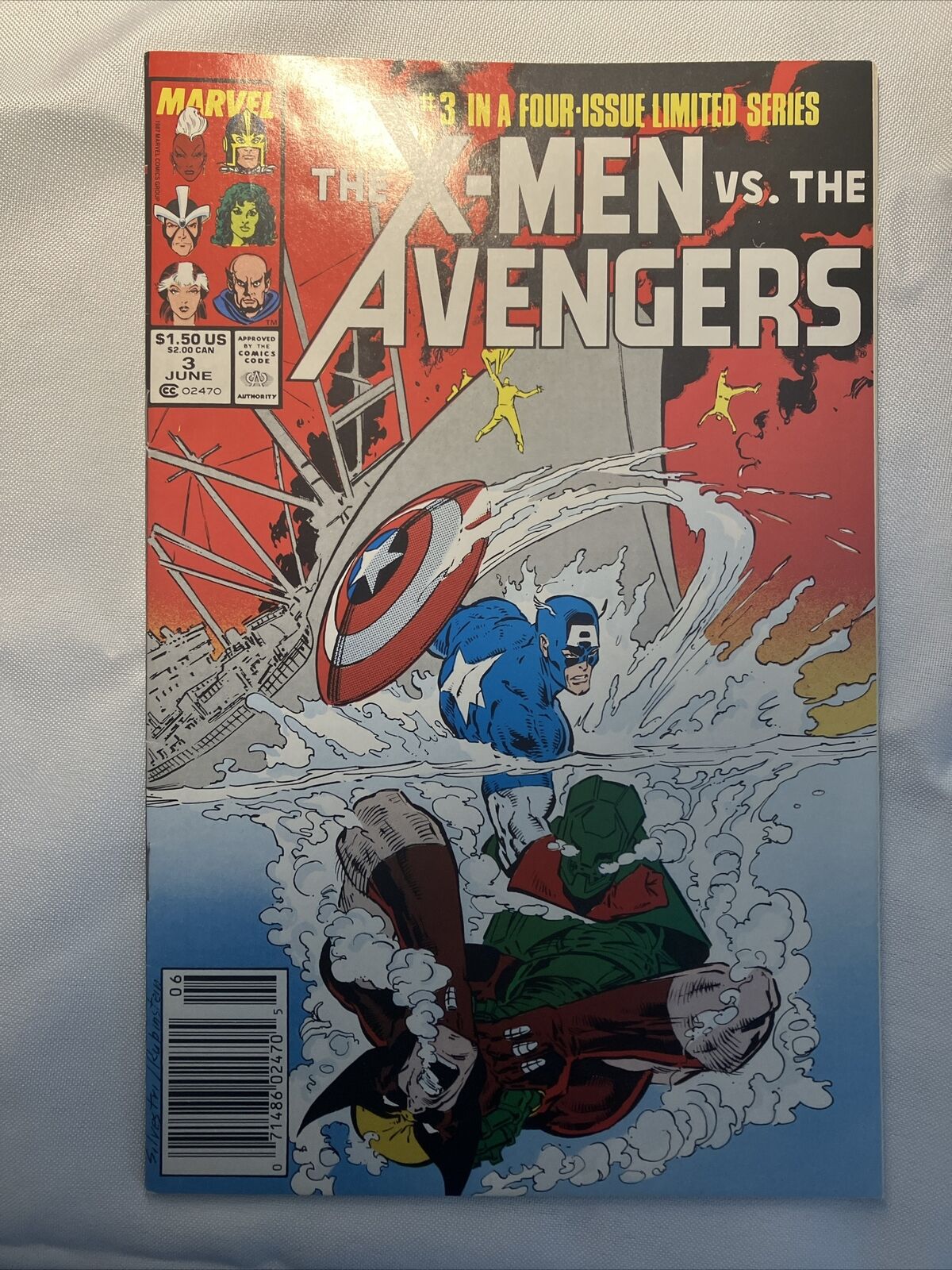 X-Men vs. the Avengers 3 Newsstand Edition