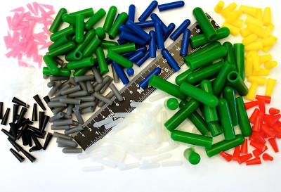 350Pc Ultra Precision High Temp Silicone Rubber Plug & Cap Kit Powder Coating Cu