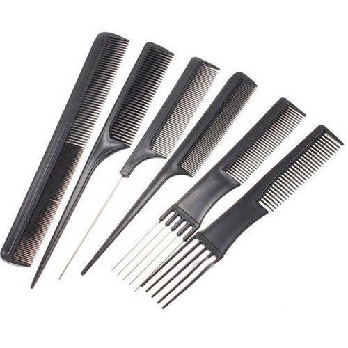 ¡Nuevo! Juego de 10 peines de peluquería profesional peluquería cepillo de plástico - Imagen 5 de 5