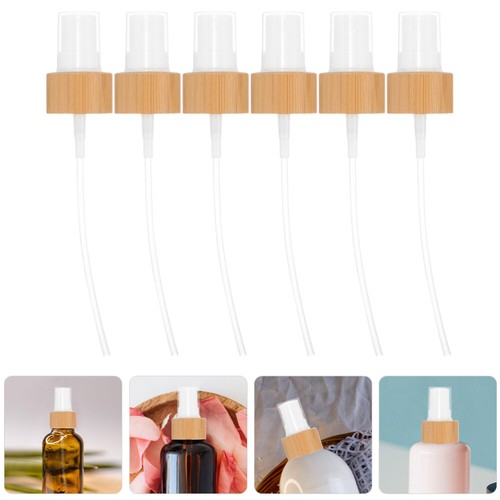 6 Pcs Perfume Spray Head Accessories Bottle Heads Plastic Nozzle
