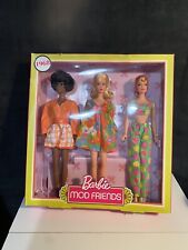 2018 Barbie MOD FRIENDS GIFT SET 1968 Reproduction with Christie & Stacey  NRFB