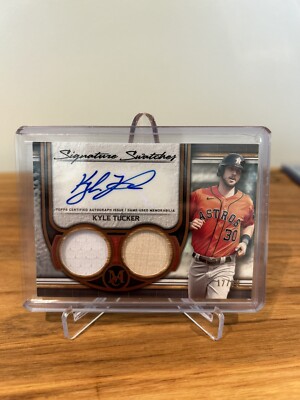 2023 Topps Museum Collection Kyle Tucker Copper Dual Relic Auto 17 
