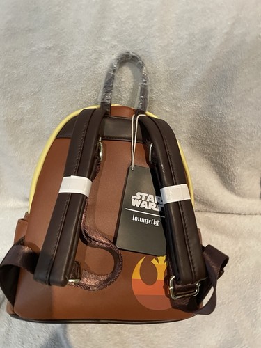 Disney Loungefly Star Wars Lands Jakku Mini Backpack Bag NEW NWT Includes Wallet - Picture 4 of 5