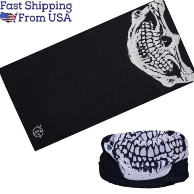 Head Face Mask Bandanas Neck Gaiter Snood Headwear Tube Scarf For Sports USA