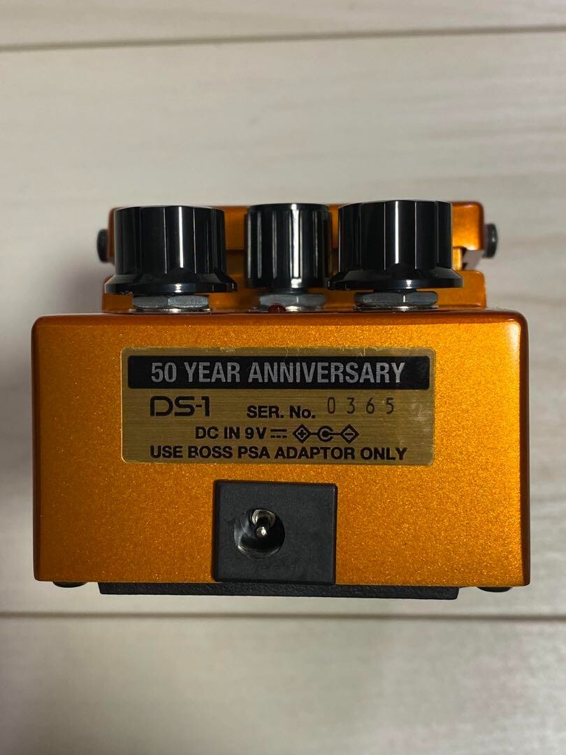 【ほぼ未使用】BOSS DS-1-B50A Distortion(50th) ds-1-b50a-distortion-50th-