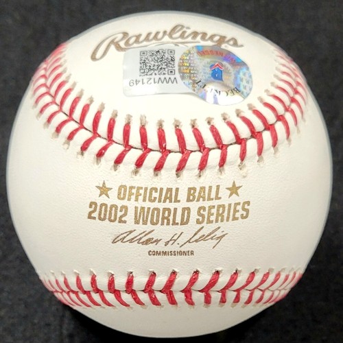 Scott Spiezio signed "Game 6 3 Run HR" Angels 2002 World Series Baseball ~ BAS - Picture 2 of 3