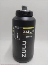 Zulu Goals 64oz Half Gallon Stainless Steel Jug - Black SEE DETAILS