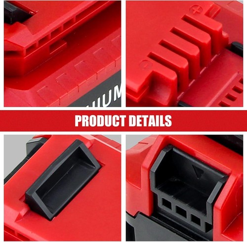 8.0Ah 20Volt Lithium Battery or Charger for PORTER CABLE 20V Max PCC680L PCC685L - Picture 7 of 23