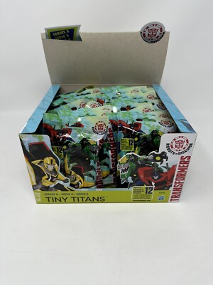 TRANSFORMERS ROBOTS IN DISGUISE Tiny Titans Box of 24 Series 6 Blind Bags New