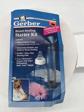 NEW IN BOX 1997 VINTAGE BABY GERBER BREAST FEEDING STARTER KIT