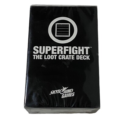 Superfight Card Game Loot Crate Deck