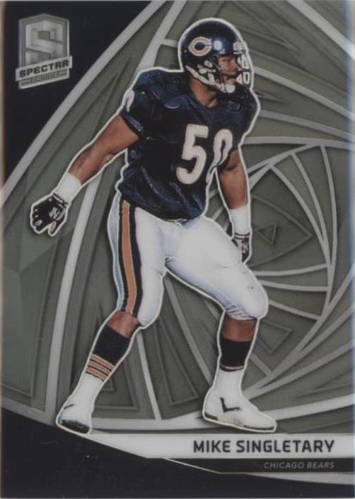 バ*ル様 SPORTS HEROES 1/1NFL mike singletar 2024 Leaf Metal Sports Heroes 1/1 Mike Singletary #BA-MS2