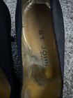 St. John Womens High Heel Pump Navy Sequin Gold Silver Tone Accent Size 7B — photo 2