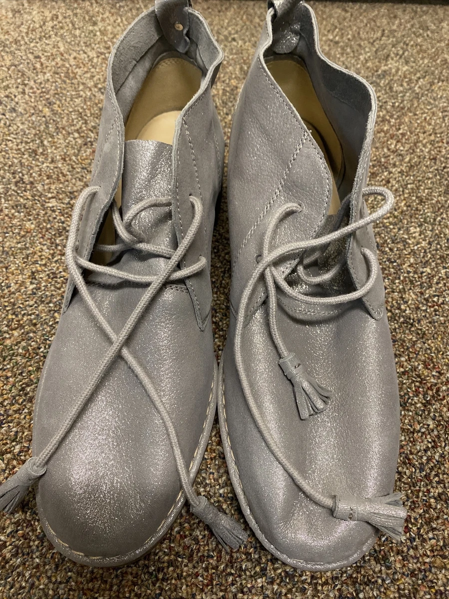 Silver dress best sale shoes size 12