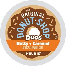 The Original Donut Shop Nutty + Caramel Coffee 18 to 144 K cups Pick Any Size 