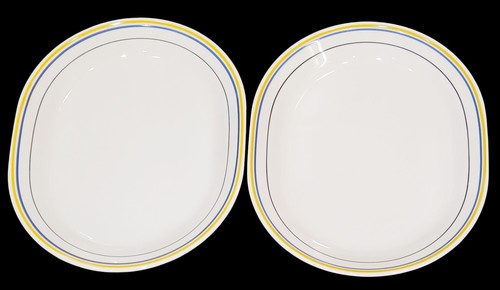 (2) SELTENE Corelle CASA FLORA Ovale Servierplatten 12 X 10" von Corning - Bild 1 von 6