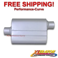 2.5" Center / Offset - Performance Exhaust 2 Chamber Muffler Xlerator VX VX2542