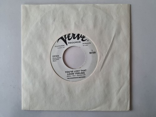 The Righteous Brothers - You've lost that lovin' feeling 7'' Vinyl Germany PROMO
