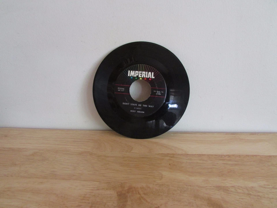 RICKY NELSON Poor Little Fool / Don't Leave Me This Way 7" 45 RPM Imperial X5528 - Image 2 of 3