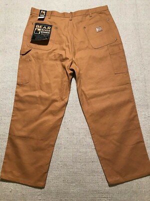 Bear River Men's Pants 44x30 Workwear Double Knee Carpenter
