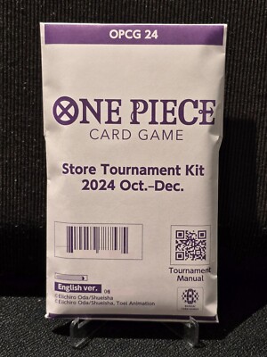 one piece card game store tournament kit 2024 oct dec Pack Oct-Dec UNBOXING STORE TOURNAMENT KIT OCTOBER