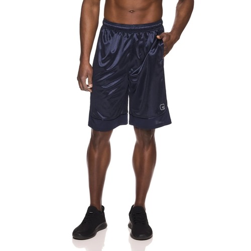 AND1 Mens Basketball Gym Court Workout Shorts Size 3XL Navy Blue - Picture 3 of 5