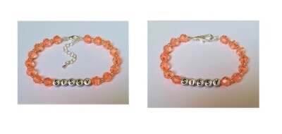 SISSY HANDGEFERTIGT PERLENFUSSKETTCHENARMBAND SET / SCHMUCK GAY HERREN CD TV CAGED SS6