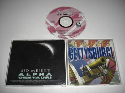 Sid Meier's Gettysburg PC CD Rom Jewel Cased - GETESTET - SCHNELLER VERSAND