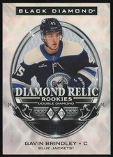 2024-25 UD Black Diamond Double Relic Rookies Gavin Brindley RC /99 #BDR-GB