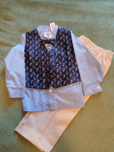 Happy Fella Suit 24 months Toddler, Wedding, Easter, Church, Christmas, Holidays