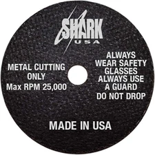Shark 12704 3-Inch by 1/16-Inch by 3/8-Inch Reinforced Cut-off Wheels (10 PACK)