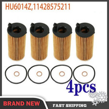 4 Packs Hu6014z11428575211 For Bmw Oil Filter Kit 11428575211 4 Packs Hu6014z11428575211 For Bmw Oil Filter Kit 11428575211