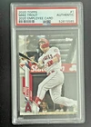 2020 Topps Mike Trout, 2020 Employee Card- Authentic #1