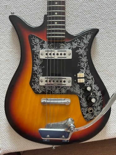 Teisco Tulip Guitar Early 1960's MIJ