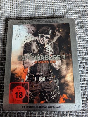 The Expendables 3 Blu-ray Steelbook Extended Directors Cut FSK 18