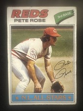 1977 Topps - Pete Rose #450 (Creased)