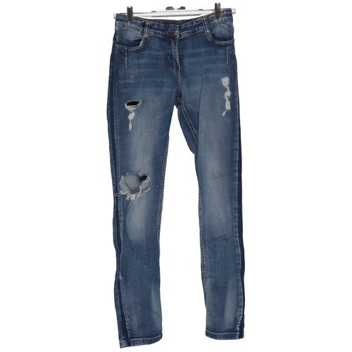 Yigga, Jeans, Größe: 164, Blau, Baumwolle/Elasthan/Polyester, Einfarbig #dPf