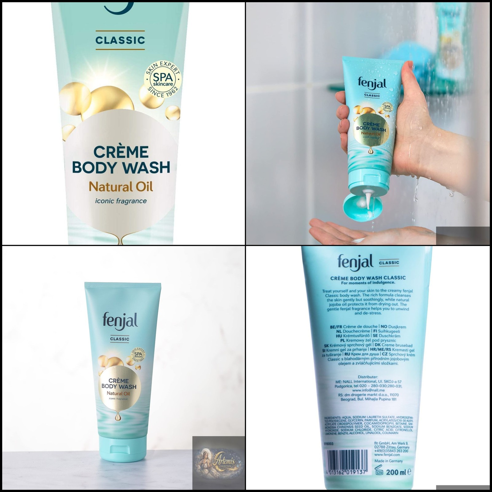 FENJAL CREAM BODY WASH 200ml - Brand New - Image 2
