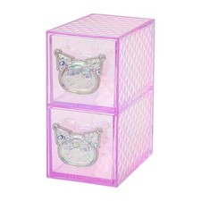 Kuromi Mini Chest Storage Box Clear Purple Sanrio Japan 2026