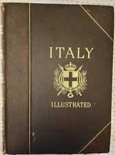 Italy From the Alps to Mount Etna. Thomas A. Trollope, ed. 1880. VG Large HC.