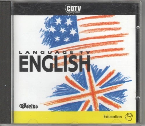 Commodore CDTV "Language TV English" Cd-Rom