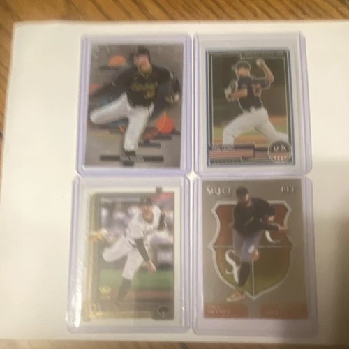 Topps Panini Paul Skenes 4 Card Lot Pittsburgh Pirates MLB Baseball