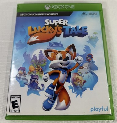 Super Lucky's Tale (Microsoft Xbox One, 2017) Complete In Box - Tested