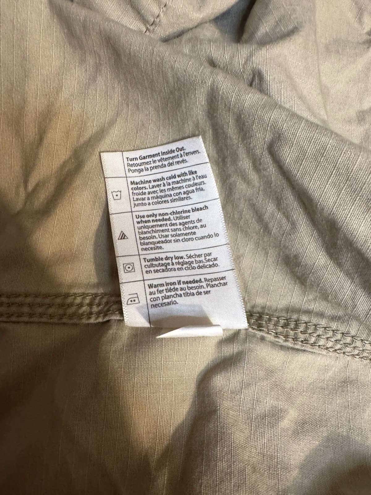 Carhartt Jacket Womens Medium Khaki Tan El Paso Utility Field Ripstop Work Coat thumbnail 18