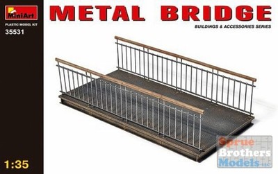 MIA35531 1:35 MiniArt Metal Bridge #35531