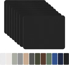 OAZ 8 Pieces 7.87 x 5.9 inch Nylon Repair Patches Nylon-7.87" x 5.9", Black 