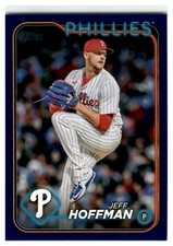 2024 Topps Baseball Update Jeff Hoffman Royal Blue #US232 Philadelphia Phillies