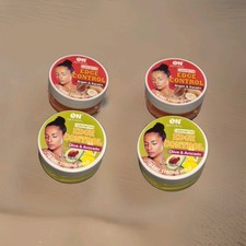 4 X On Natural Organic Edge Control Hair Gel Argan  Keratin 2 days strong hold