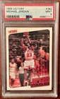 1999 UPPER DECK VICTORY #412 MICHAEL JORDAN CARD CHICAGO BULLS PSA 9 LOW POP