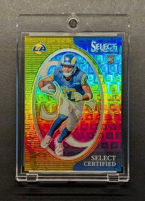 PUKA NACUA Rookie 2023 Select Certified Gold Pandora Prizm SSP /10 RC